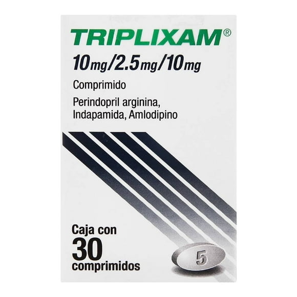 Triplixam 30 compromidos 10 mg/2.5 mg/10 mg