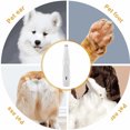 thumbnail image 2 of Tondeuse pour Poils d'Animaux Créative Professionnelle Tondeuse de Toilettage pour Animaux Rasoir de Toilettage pour Chiens, 2 of 5