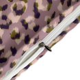 thumbnail image 4 of HAHDAXIA Leopard Print Bedding Solid Comforter Set for All Seasons,3 Pieces(1 Comforter+2 Pillowcases),Soft Microfiber Bedding Set Twin(86"x70"), 4 of 7