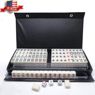Alaska Small Game Hunting - Chinese Classic Game Mini Mahjong Travel Game Majiang Set Extra Small 144 Tiles