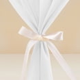 thumbnail image 4 of Beige Cheesecloth Table 10Ft Chiffon Table Runner 29X120 Inches Dusty Blue Table Runner For Wedding Baby Girl Bridal Shower Decorations, Household Antependium, 4 of 9