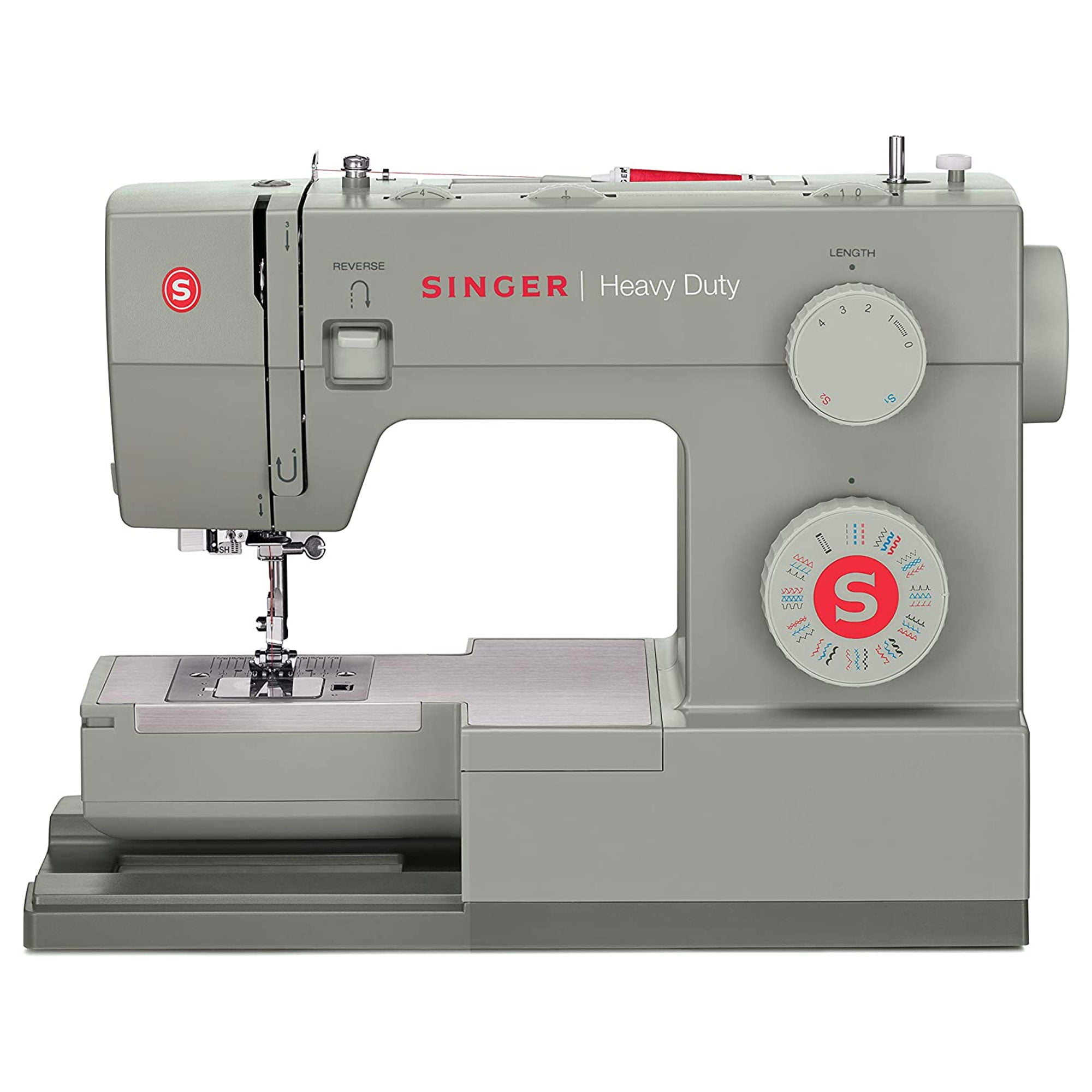 Singer Heavy Duty Electric Sewing Machine, Gray - 20228714