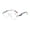 Multi-color, variant on Womens Half Moon Spring Hinge Reading Glasses 1.5 Fashion Diamond Transparent Readers +1.5
