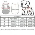 thumbnail image 5 of 18-65lbs Pet Dog Long Sleeves Bodysuit Jumpsuit Coat For Dogs After Surgery Pet Surgical Recovery Suit Claming Pajamas with Legs, 5 of 6
