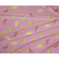 thumbnail image 4 of oneOone Polyester Lycra Fabric Lemon Slice Vegetable Print Fabric by The Yard 56 Inch Wide, 4 of 4