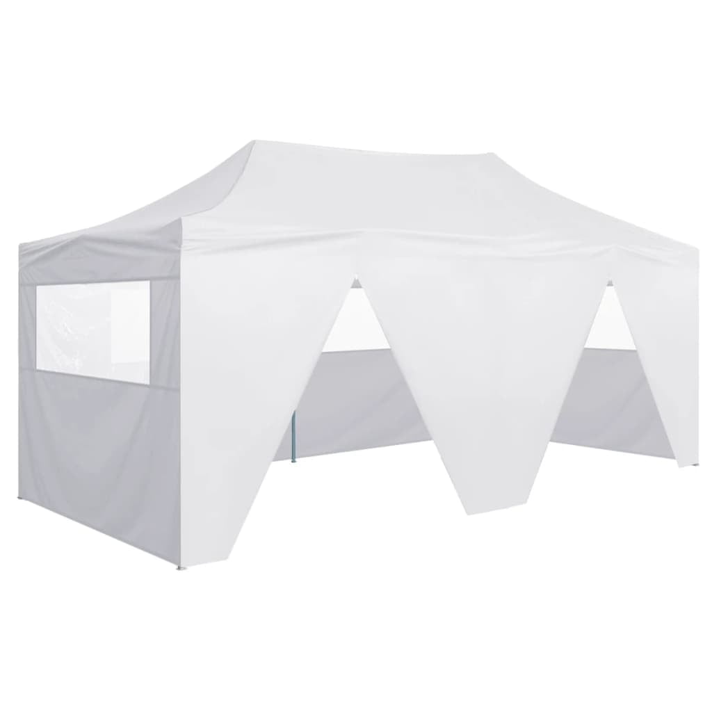 Confronteren Picknicken Onderstrepen vidaXL Professional Folding Party Tent with 4 Sidewalls Steel Multi Colors  - Walmart.com
