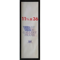Frame USA Deluxe Posterframe 11.75-inch x 36-inch Picture Frame Black