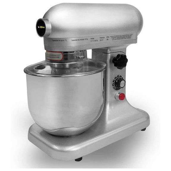 Batidora Industrial Planetaria 7l 3vel 127v Reposteria Rhino Rhino BATI-7