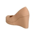 thumbnail image 3 of New Women Qupid Trail-14 Nubuck Round Toe Platform Wedge Heel, 3 of 5