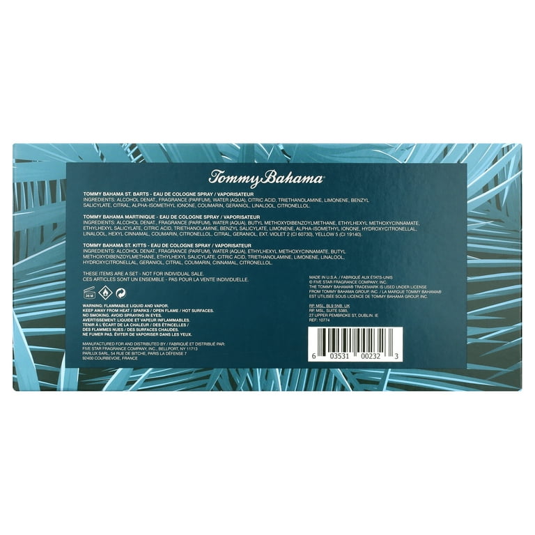 Tommy Bahama Mini Cologne Gift Set for Men 3 Pieces Walmart
