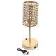 thumbnail image 1 of 1pc Nordic Home Table Lámpara de mesa USB Batería Noche Luz Chic Luz de cama Dorado, 1 of 6