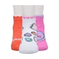 thumbnail image 4 of Character Toddler Valentine's Ankle Socks, 3- Pack, Sizes 12M- 5T, 4 of 5