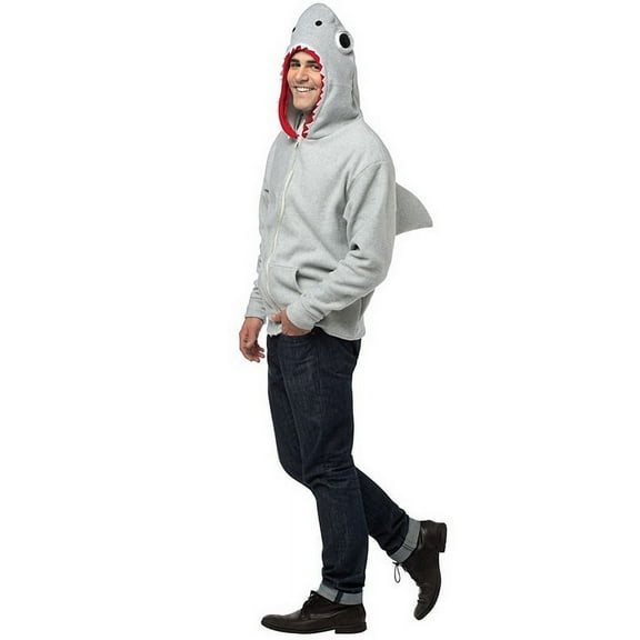 Shark Hoodie Men's Adult Halloween Costume