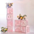 thumbnail image 3 of MasteelfCA 1 Set/4pcs Transparent Balloon Box Party Decorative Balloons Case Stylish Balloons Accessories for Wedding, 3 of 7