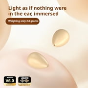 Tiny Invisible Mini Earbuds Wireless Bluetooth Small Invisible Headphones Ear Buds for Sleeping Smallest Micro Hidden Discreet
