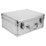 CRILSTYLEO Hard Case for Tools Tool Storage Box Aluminum Alloy Item Protection General Users 1Set