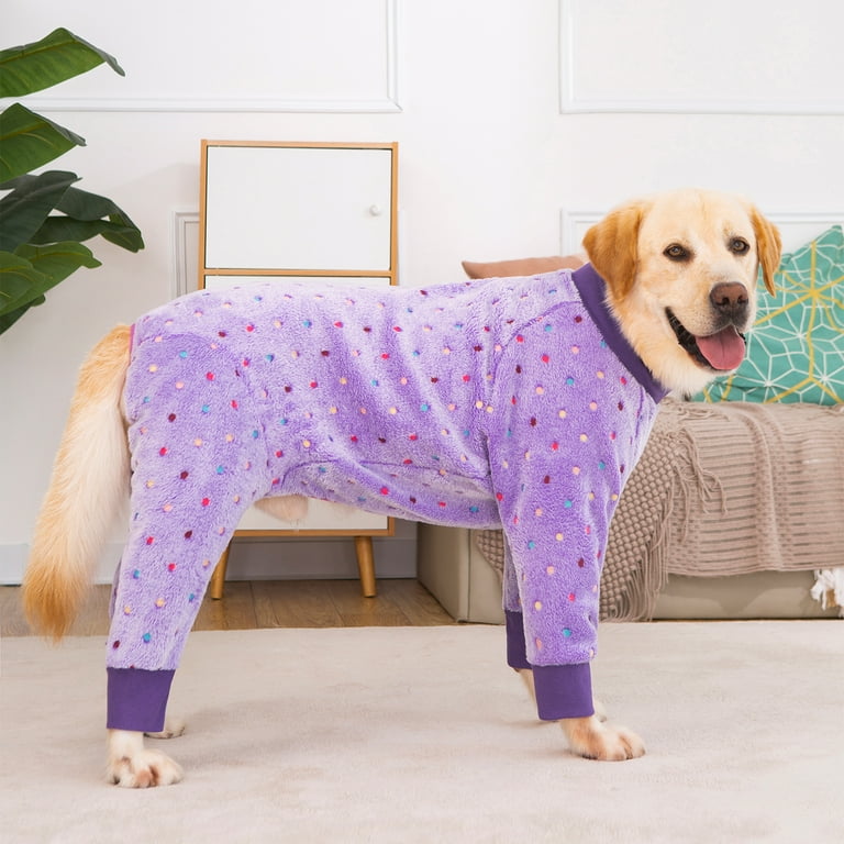 Harikaji Large Dog Sweater Coat, Large Dog Warm Jumpsuit, Winter