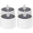 thumbnail image 2 of Velas LED con energía solar, velas parpadeantes sin llama, velas electrónicas impermeables para decoración de Navidad, bodas, cumpleaños, paquete de 4, 2 of 8