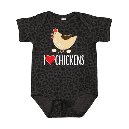 

Inktastic Chickens Cute Farm Animal Gift Baby Boy or Baby Girl Bodysuit