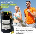 thumbnail image 3 of 2 Pcs Bâtonnets de Miel Shilajit, 3 of 7