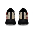 thumbnail image 4 of Black Labrador Retriever Dog ChriStas American flag Shoes Sneakers Black Size 3.5, 4 of 7