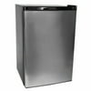 Haier HNSE05SS - Refrigerator with freezer compartment - width: 20.5 in - depth: 22 in - height: 32.1 in - 4.5 cu. ft - stainless steel