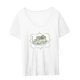 thumbnail image 3 of Camisetas para mujer, trajes, camisetas de manga corta, camiseta para mujer, ropa de camisa, camiseta básica, ropa de calle para acampar, uso diario, trabajo de viaje XL Yinane Camiseta para mujer, 3 of 8
