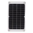 thumbnail image 5 of Fyearfly Cargador de Panel Solar, Cargador de batería Solar de silicio monocristalino de Panel Solar portátil al Aire Libre 7.8W 12V para batería de 12V, 5 of 5