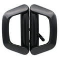 thumbnail image 2 of Patio Sliding Door Handle Set with Keys Replacement Handle Lock Set Black, 2 of 8