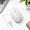 White, variant on Mini Wireless Black Travel Mouse, Silent Small Portable Computer Mouse