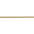 thumbnail image 3 of Auriga 10K Yellow Gold 1.5 mm Franco Chain Necklace for Women 18", 3 of 6