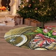 thumbnail image 6 of Picia Watercolor Canary Bird Print Christmas Tree Skirt , Christmas Tree Skirt Ornaments for Merry Christmas Holiday Party Decorations Indoor Outdoor-36", 6 of 7