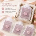 thumbnail image 2 of Valentine Exchange Gift Heart Crystals Stones with Hug Cards for DIY Make Necklace Bracelet Jewelry,for Valentines Mother's Day Gift 0.8" 16PCS Set2, 2 of 7