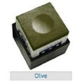 thumbnail image 3 of Silver Cup Set of 6 Olive Billiard Pool Cue Chalk, 3 of 3
