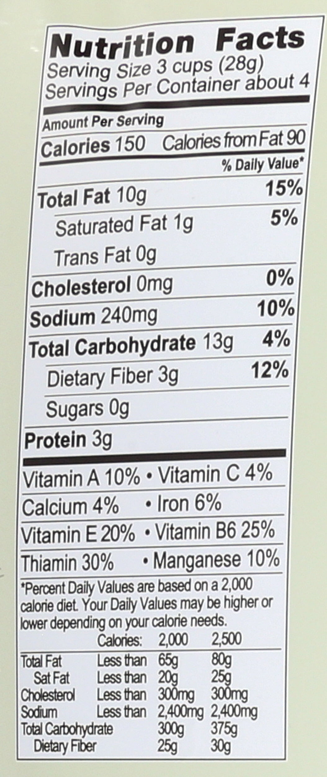 Pack of 12, Living Intentions Salsa Verde Popcorn, 4 oz