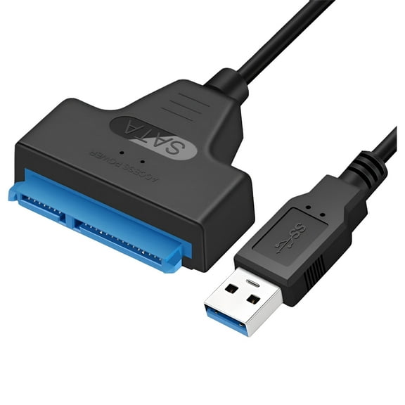 USB 3.0 SATA III 2.5" Hard Drive Adapter Cable, SATA 22PIN HDD Cable 7 15pin