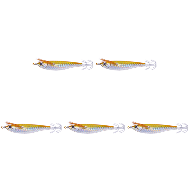 Anzuelo Calamar Realista para Pesca Nocturna 10 3 Cm/7 4g (dorado)