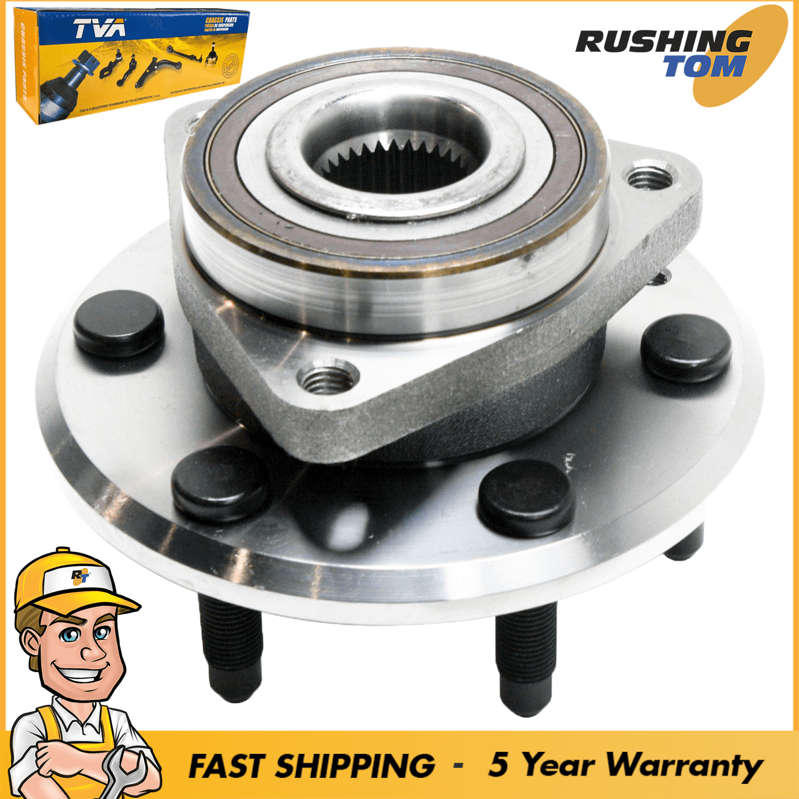 1 Front Rear Wheel Bearing Hub for Buick Enclave Chevy Traverse GMC