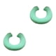 thumbnail image 4 of Alfombrilla elástica para inodoro Yuarrent funda duradera para asiento de inodoro Verde 2Conjunto, 4 of 6