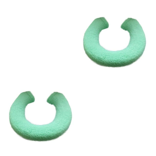 Transemion Tapis de Salle de Bain Durable Résistant aux Déchirures et Options de Forme U/O Résistant à l'Usure Vert 2ensemble