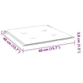 thumbnail image 5 of vidaXL Chair Cushion Non Slip Outdoor Patio Seat Cushion Pad Oxford Fabric, 5 of 8
