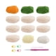 thumbnail image 5 of Kit de crochet para manta de ramo, kit de inicio para crochet, decoración tejida a mano, elegante y fácil Multicolor, 5 of 9