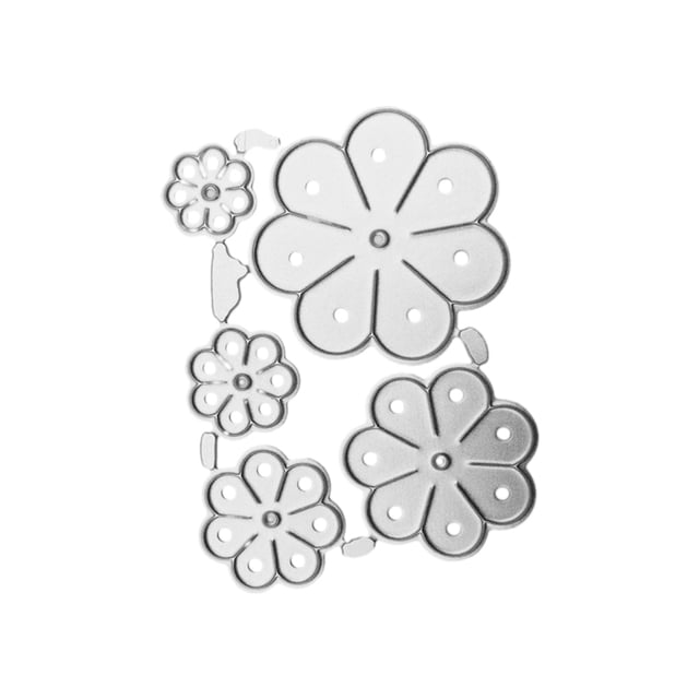 Bewildely Flower Metal Stencil Fashionable Templates Mould Album Photo DIY Embossing Stamps Frame Scrapbooking Tools Dies Type3