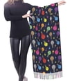 thumbnail image 4 of Shawl Wraps for Women - Light Bulb colorful Oversized Fall Winter Fashion Blanket Scarf for Women, 4 of 6