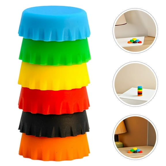 MLINS 6pcs Reptile Bowl Silicone Food And Water Feeding Container Tiny Reptile Feeding Bowl Basin Turtle Scorpion Water Cups 3cm