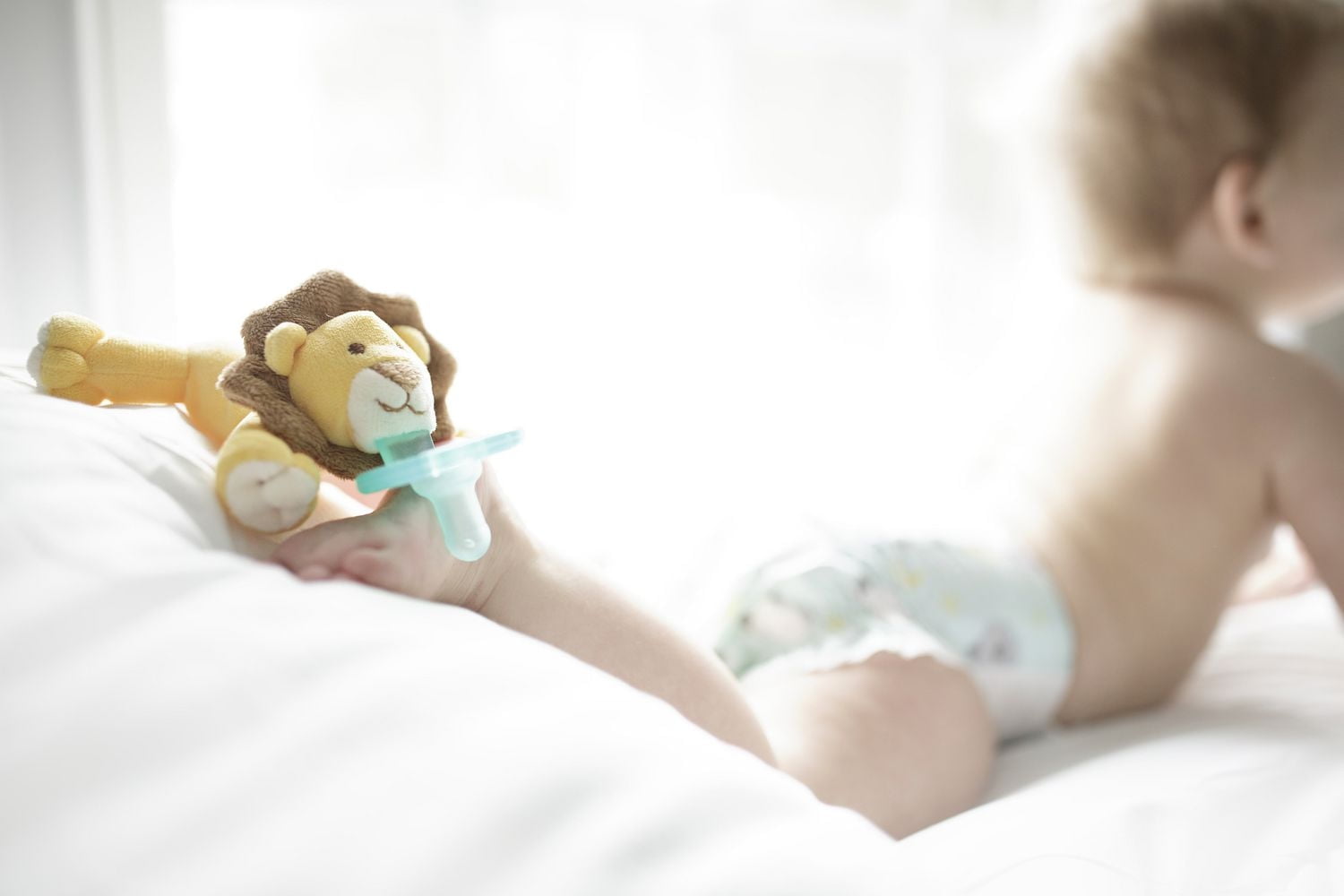 WubbaNub Infant Baby Pacifier - Baby Lion