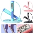 thumbnail image 4 of 2.8m Counting Jump Rope Adults Adjustable Skipping Rope Jumping Rope with Counter Home Exercise Gym Training Fitness Equipment, 4 of 9
