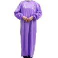 thumbnail image 1 of Waterproof Apron with Long Sleeves Food-Grade TPU Protective Smock Oil Resistant Workwear for Food Processing Cold Storage Seafood Work, 1 of 7