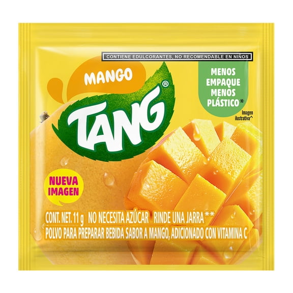 Polvo para preparar bebida Tang sabor mango 11 g
