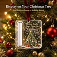 thumbnail image 5 of Christmas Cash Gift Ornament, Acrylic Money Holder Hanging Decor As Sock Filling And Christmas Tree Decoration, Exchange Small Gift(1Pcs,Snowman Ornament Christmas Tree Gift Box Scene), 5 of 5